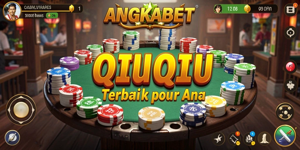 Screenshot utama gameplay QiuQiu ANGKABET yang seru.