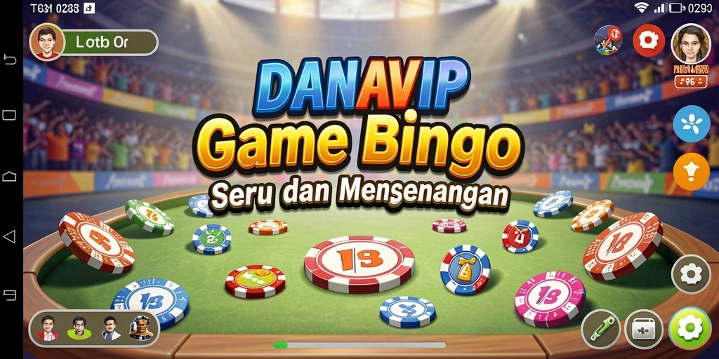 Tampilan gameplay Bingo yang seru dan interaktif.