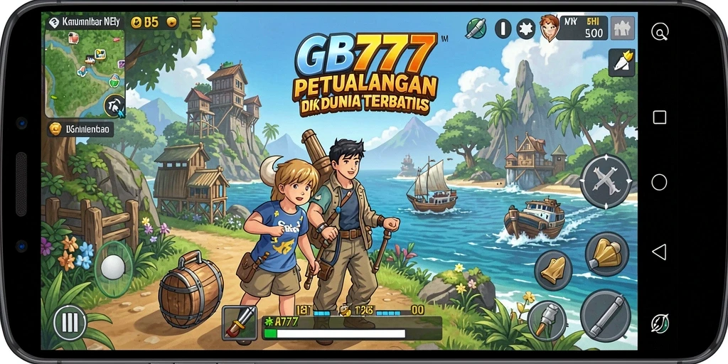 Tampilan gameplay yang menakjubkan di dunia terbuka GB777.