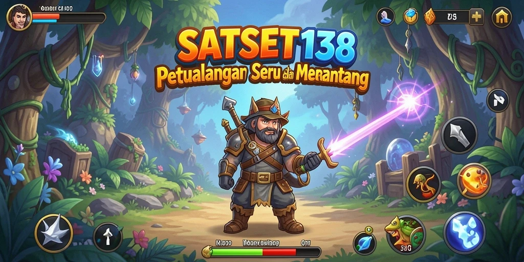 Gameplay seru dalam SATSET138 saat menjelajahi dunia penuh tantangan.